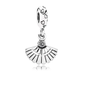 (immagine per) Charm con Pendente Ventaglio Vintage - 791110 - Charm | PANDORA