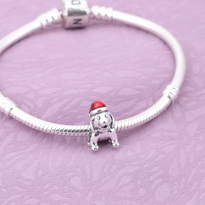 (immagine per) Charm Cucciolo Natalizio - 791769EN39 - Charm | PANDORA - Visualizza 2