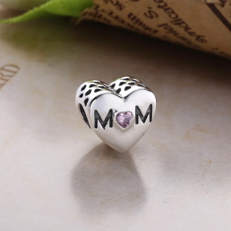(immagine per) Charm Cuore di mamma - Pandora IT - Visualizza 3