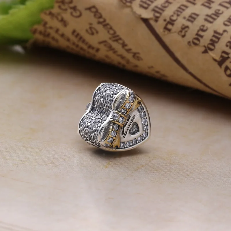 (immagine per) Charm Cuore di Nozze - Pandora IT - Visualizza 3