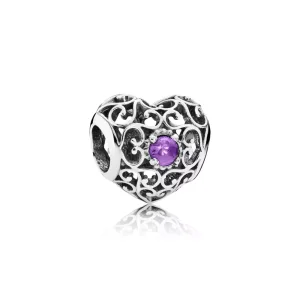 (immagine per) Charm Cuore Febbraio - Pandora IT