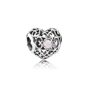 (immagine per) Charm Cuore Ottobre - Pandora IT