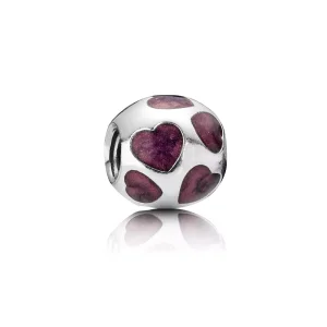 (immagine per) Charm Cuori Viola - 790543EN21 - Charm | PANDORA