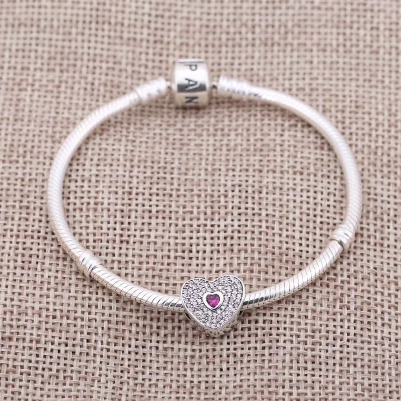 (immagine per) Charm Dolce Cuore - Pandora IT 791555CZS - Visualizza 2