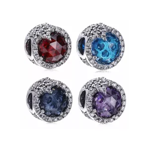 (immagine per) Charm Fiocco Dineve Scintillante Blu Pandora It