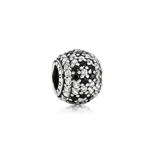 (immagine per) Charm Fiore di Ciliegio in Pavé Nero - 791170NCK - Charm | PANDORA