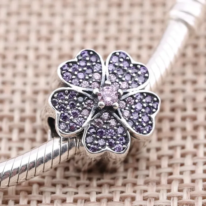 (immagine per) Charm Fiore di melo scintillante - Pandora IT - Visualizza 2