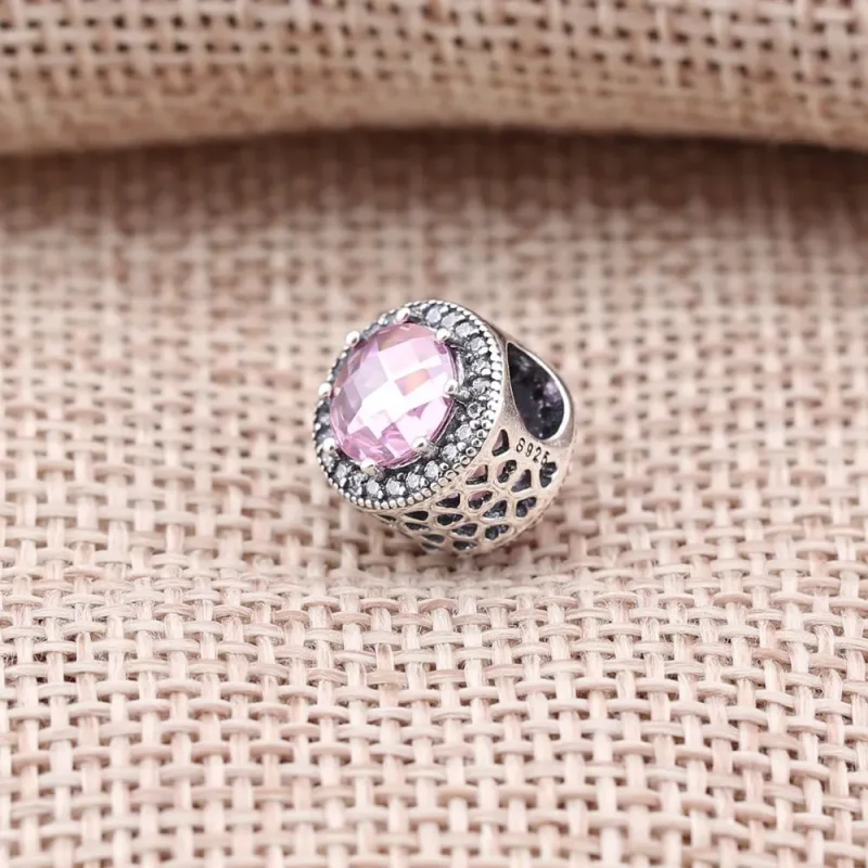 (immagine per) Charm Gioiello Rosa Antico - Pandora IT - Visualizza 2