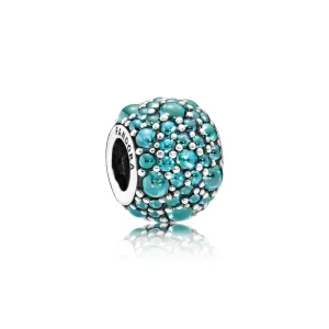 (immagine per) Charm Gocce scintillanti color turchese - Pandora IT 