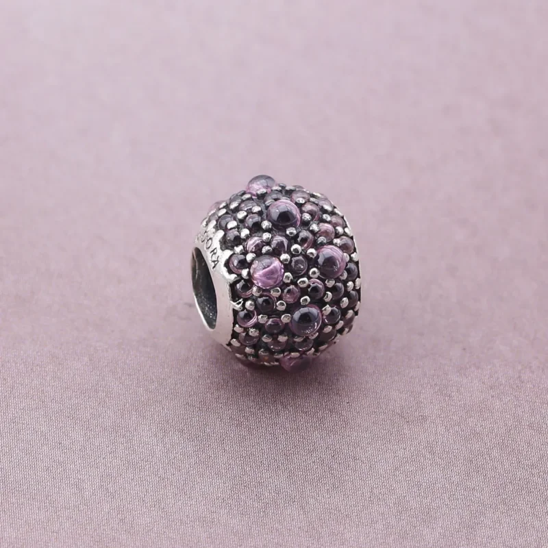 (immagine per) Charm Gocce scintillanti rosa caprifoglio - Pandora IT | PANDORA - Visualizza 2