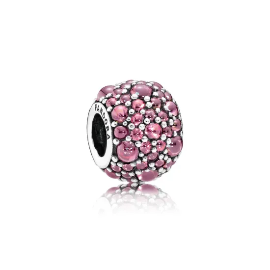 (immagine per) Charm Gocce scintillanti rosa caprifoglio - Pandora IT | PANDORA 