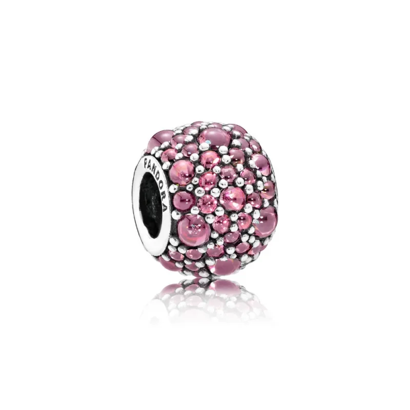 (immagine per) Charm Gocce scintillanti rosa caprifoglio - Pandora IT | PANDORA 