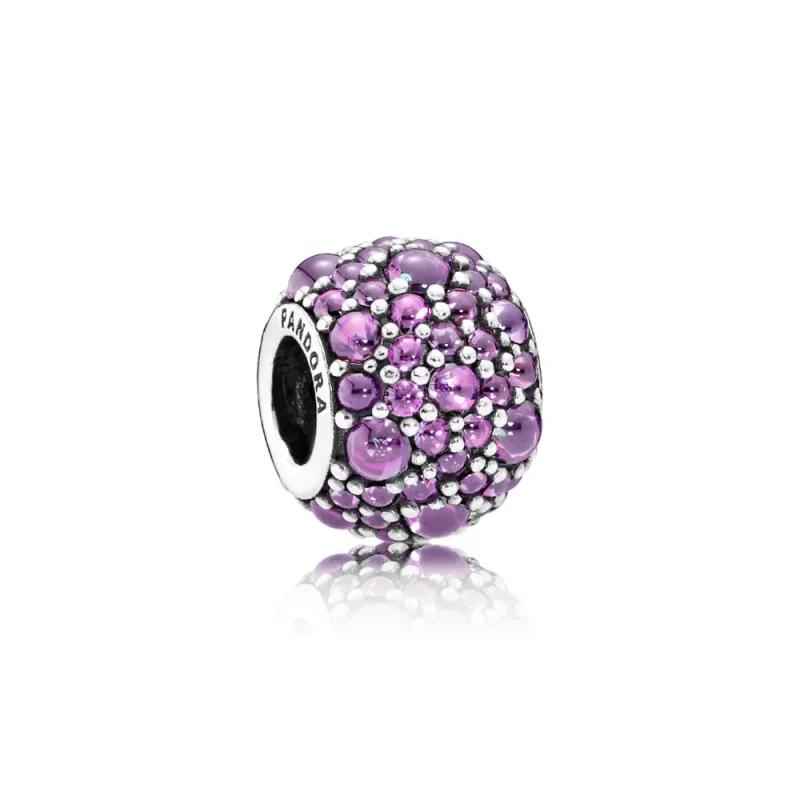 (immagine per) Charm Gocce scintillanti viola - Pandora IT