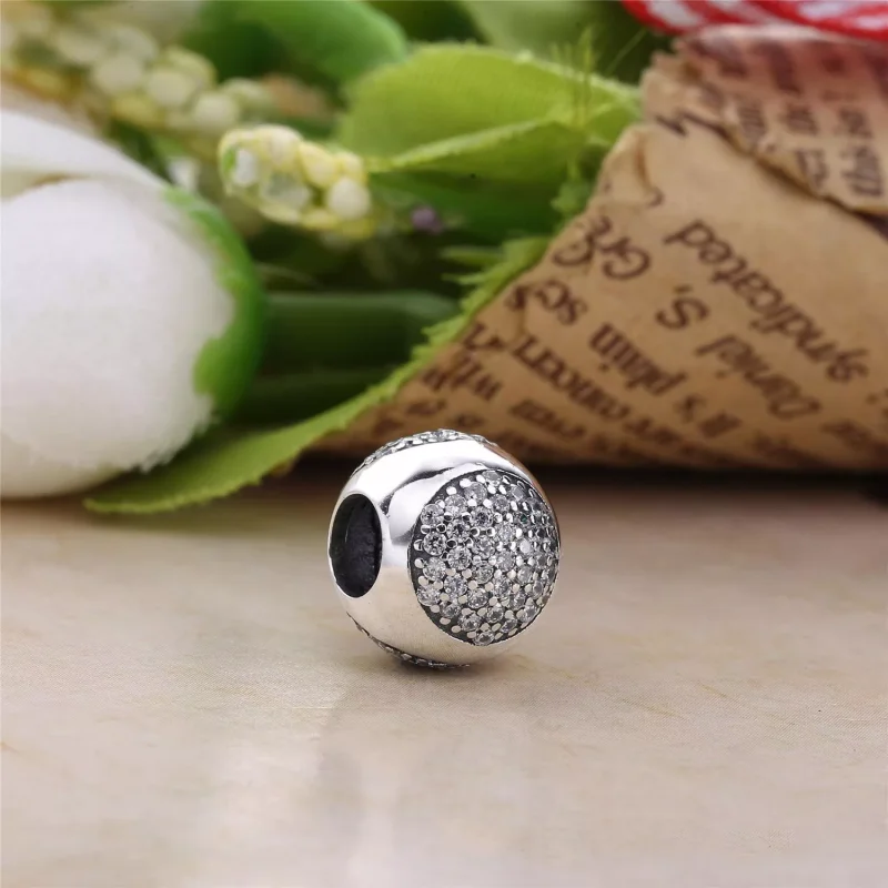 (immagine per) Charm Goccia Scintillante in Pavè - Pandora IT - Visualizza 2