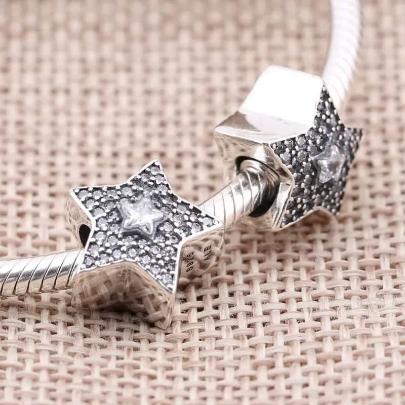 (immagine per) Charm in Pavé Stella Cadente - 791384CZ - Charm | PANDORA - Visualizza 2