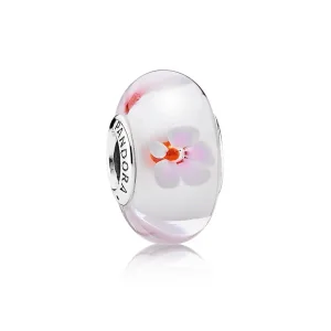 (immagine per) Charm in Vetro di Murano Fiori di Ciliegio Rosa - Pandora IT | PA