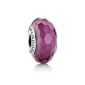 (immagine per) Charm in Vetro di Murano Sfaccettato Viola - 791071 - Charm | PANDORA