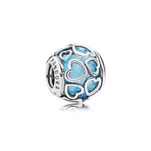 (immagine per) Charm Apri il tuo Cuore Azzurro Cielo - Pandora IT
