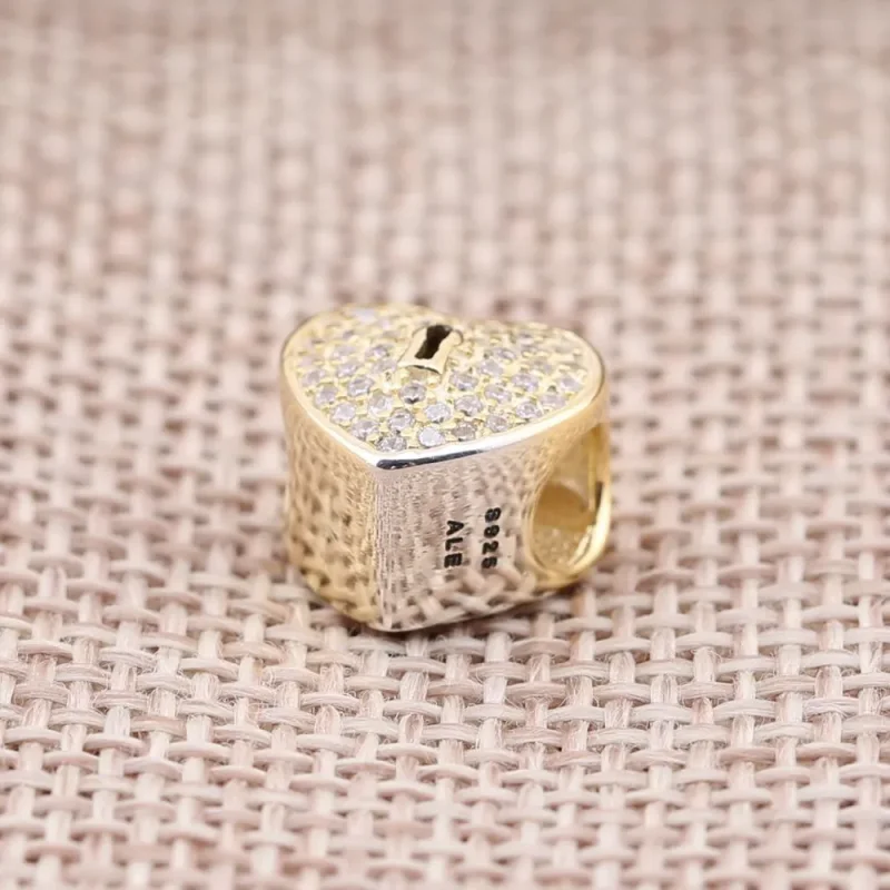 (immagine per) Charm Lucchetto a Cuore - Pandora IT - Visualizza 2