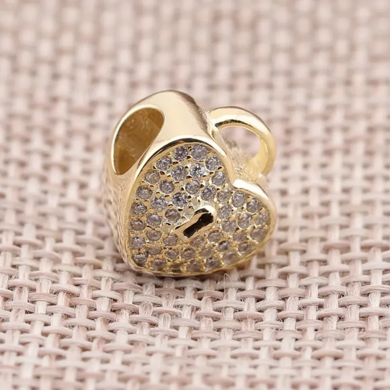 (immagine per) Charm Lucchetto a Cuore - Pandora IT - Visualizza 3