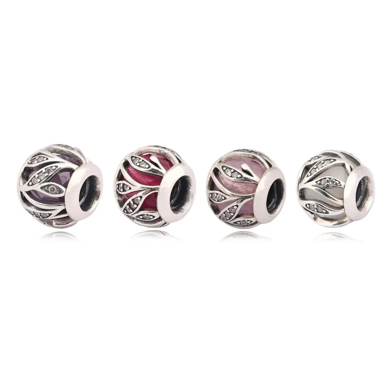 (immagine per) Charm Luminosa Natura Rosso - Pandora IT - Visualizza 2