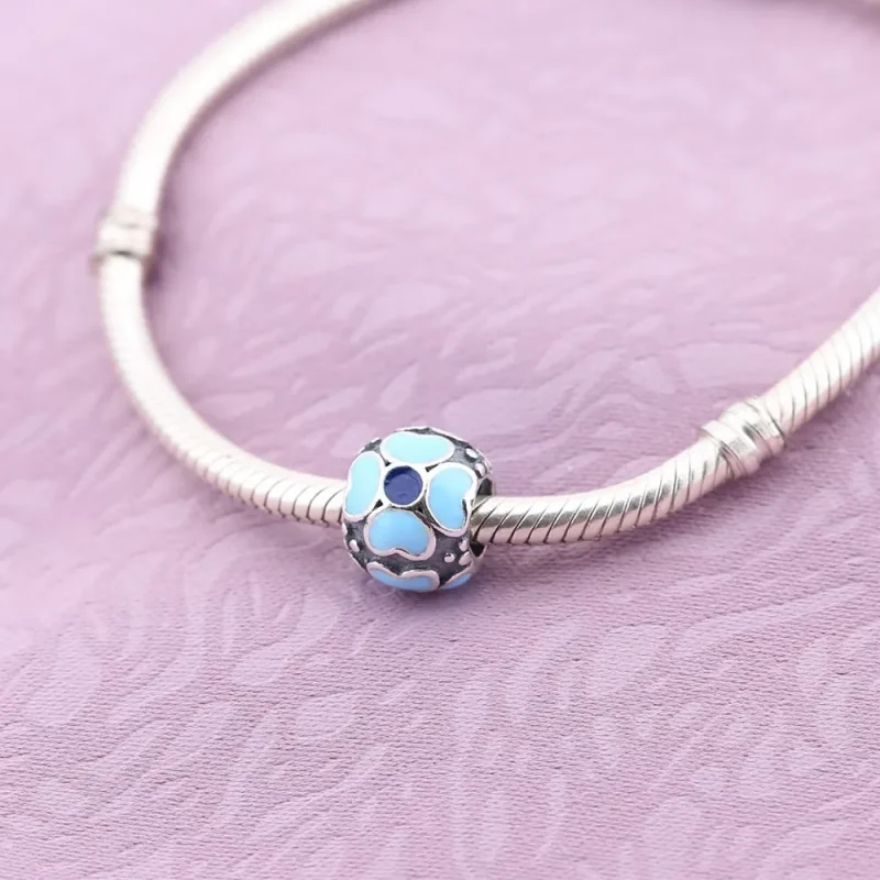 (immagine per) Charm Margherita Azzurra - 790433EB - Charm | PANDORA - Visualizza 2