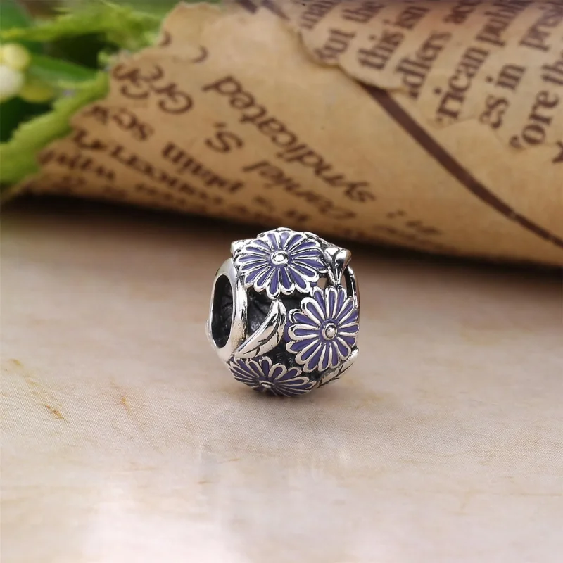 (immagine per) Charm Margherite Lavanda - 791487EN66 - Charm | PANDORA - Visualizza 2