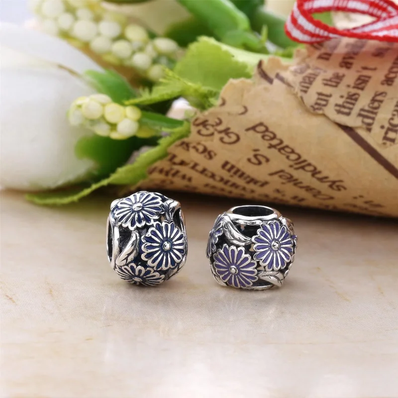 (immagine per) Charm Margherite Lavanda - 791487EN66 - Charm | PANDORA - Visualizza 4