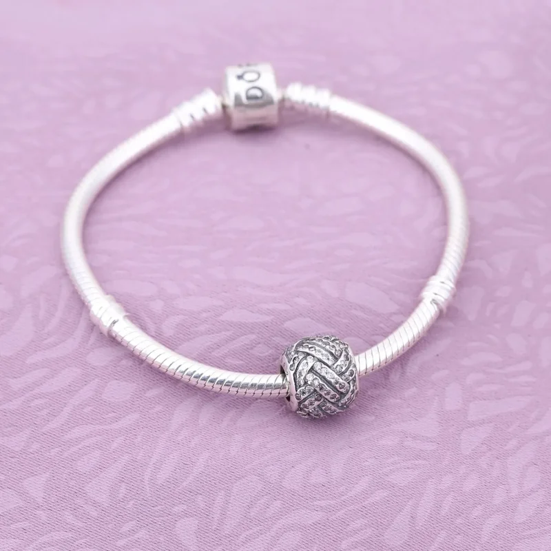 (immagine per) Charm Nodo d'Amore Brillante - Pandora IT - Visualizza 2