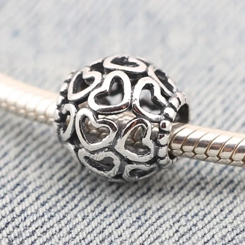 (immagine per) Charm Openwork Apri il Tuo Cuore - Pandora IT - Visualizza 2