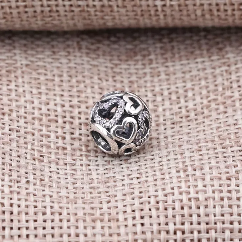 (immagine per) Charm Openwork Fantasia di Cuori - Pandora IT - Visualizza 2