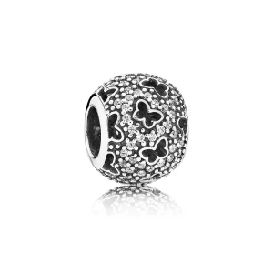 (immagine per) Charm Openwork Farfalle in Volo - 791482CZ - Charm | PANDORA