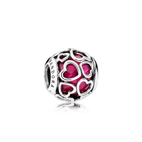 (immagine per) Apri il Tuo Cuore Rosso Ciliegia - Pandora IT