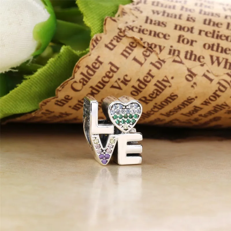 (immagine per) Charm Pandora Amore Arcobaleno - Visualizza 2