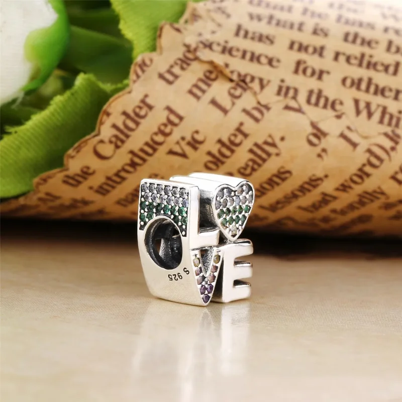 (immagine per) Charm Pandora Amore Arcobaleno - Visualizza 3