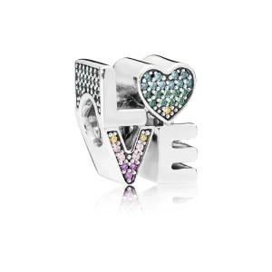 (immagine per) Charm Pandora Amore Arcobaleno