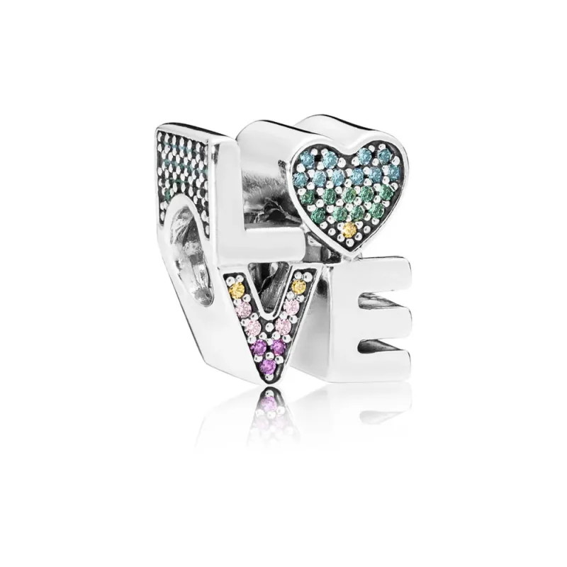(immagine per) Charm Pandora Amore Arcobaleno