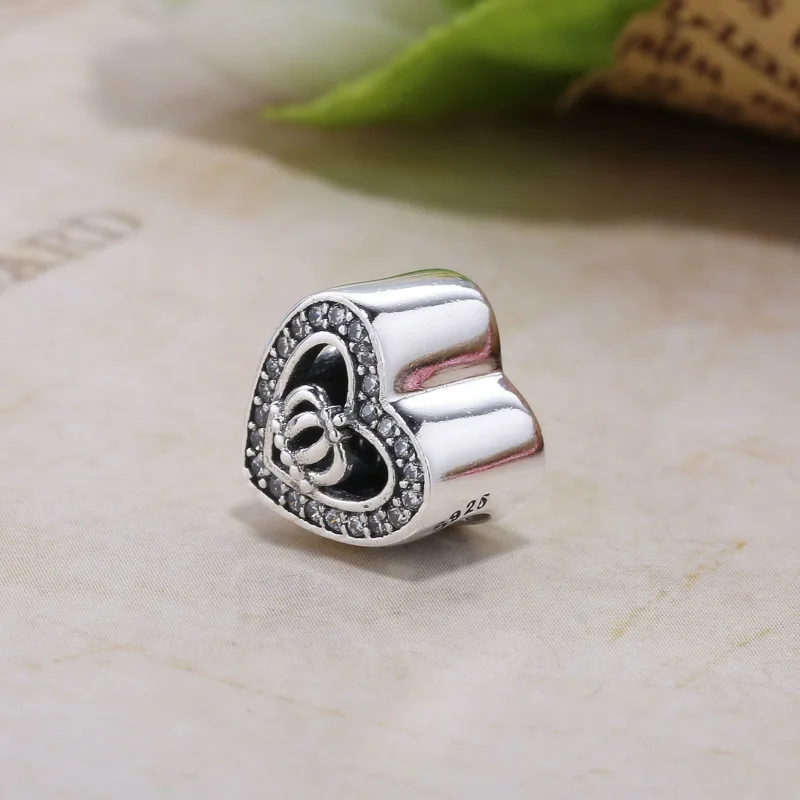 (immagine per) Charm PANDORA Corona nel cuore - Visualizza 4