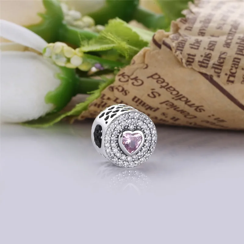 (immagine per) Charm PANDORA Cuore scintillante PX00190-1 - Visualizza 3