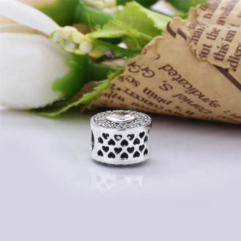 (immagine per) Charm PANDORA Cuore scintillante PX00190-1 - Visualizza 4