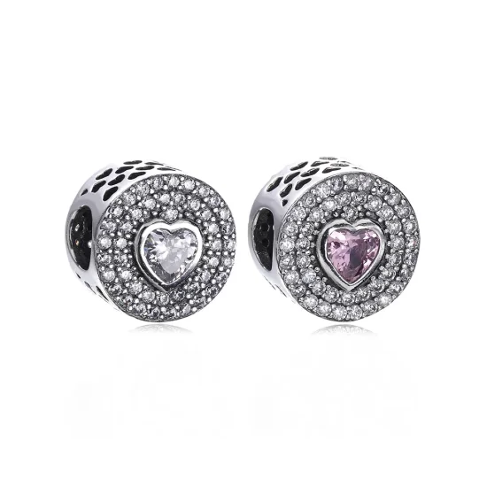 (immagine per) Charm PANDORA Cuore scintillante PX00190-1