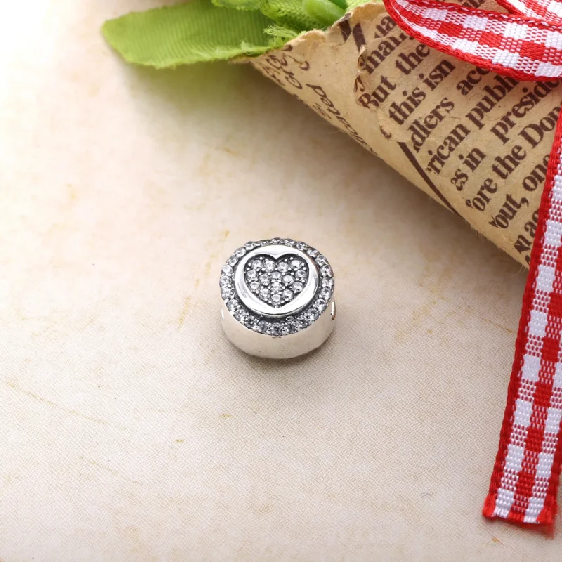 (immagine per) Charm PANDORA Cuore scintillante PX00242-1B - Visualizza 2