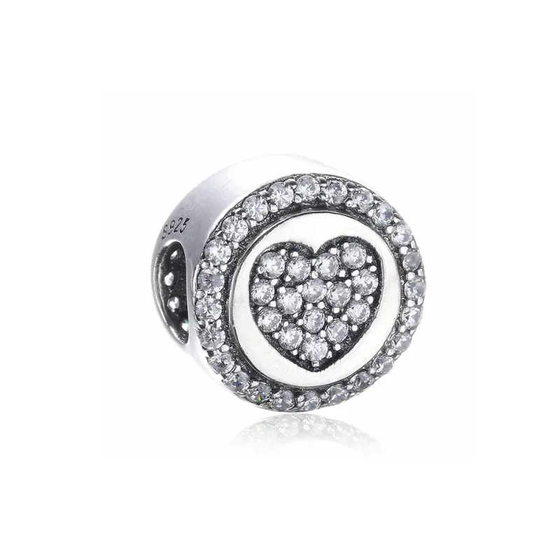 (immagine per) Charm PANDORA Cuore scintillante PX00242-1B