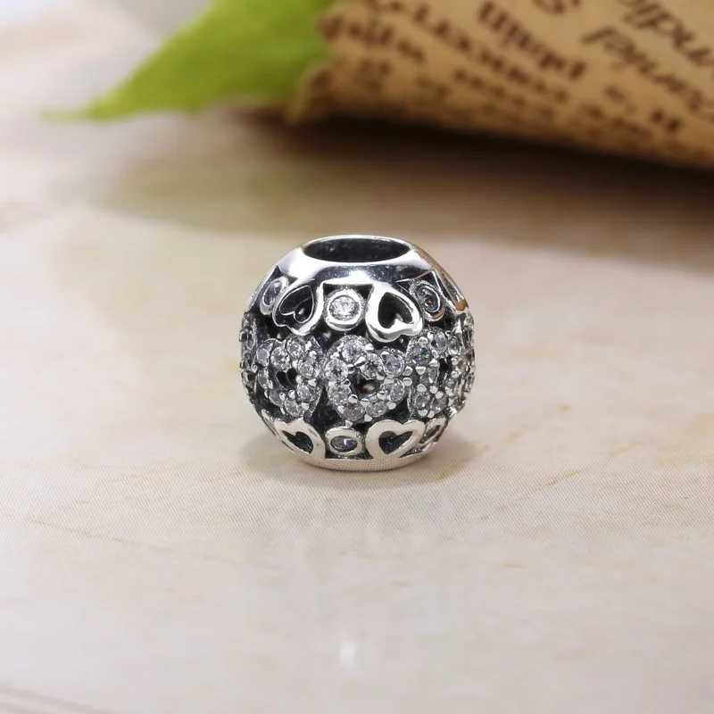 (immagine per) Charm PANDORA Cuore scintillante PX00276-1 - Visualizza 2