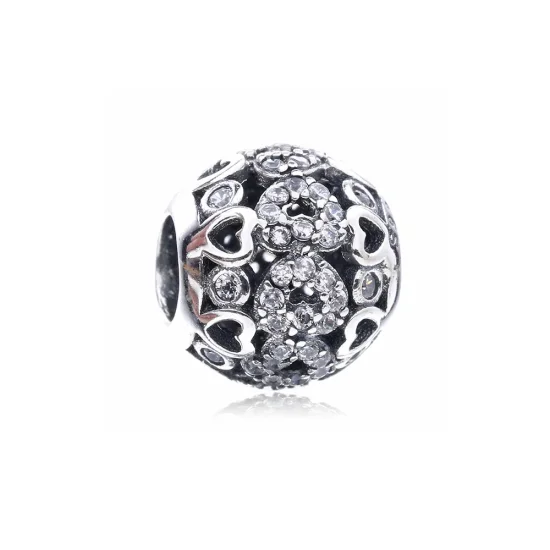(immagine per) Charm PANDORA Cuore scintillante PX00276-1
