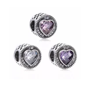 (immagine per) Charm PANDORA Cuore scintillante