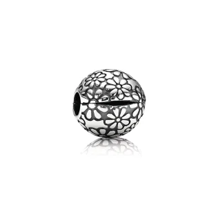 (immagine per) Charm PANDORA, fermagli, clip margherite, 791013