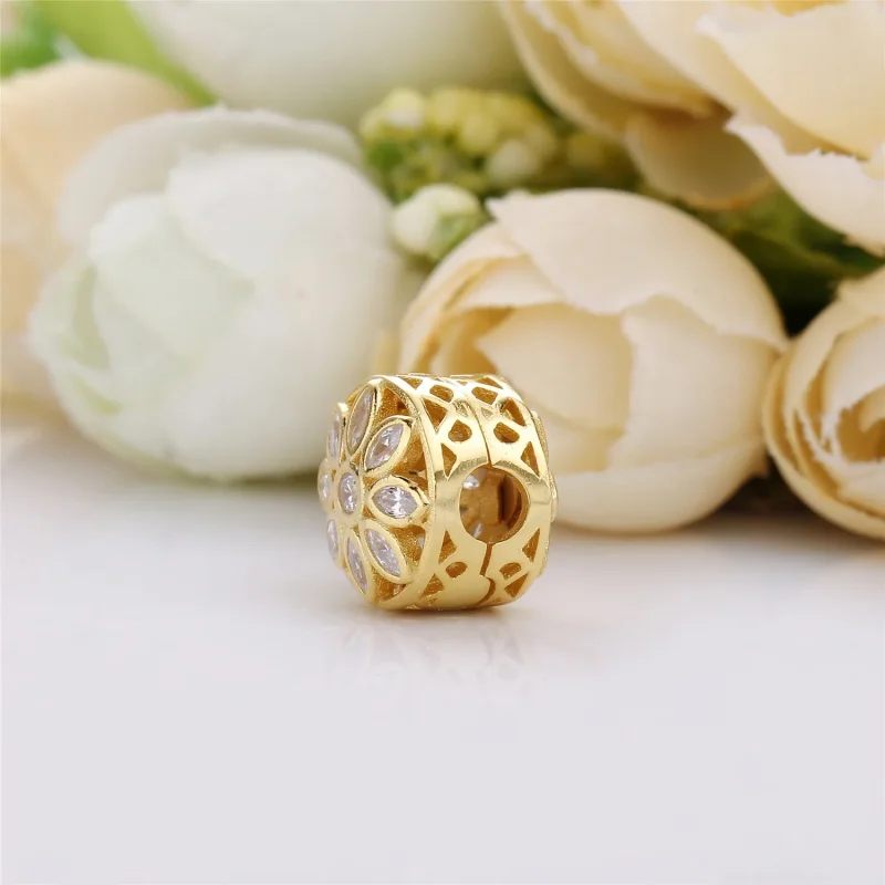 (immagine per) Charm PANDORA Fiore opulento - Visualizza 3