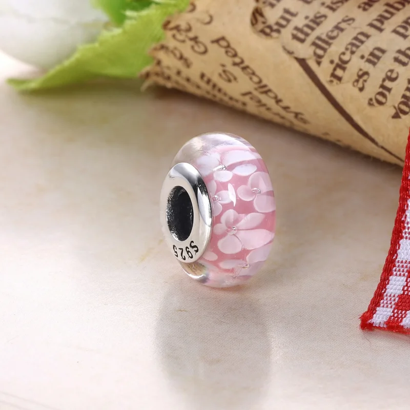 (immagine per) Charm PANDORA Fiore rosa 791653A - Visualizza 2
