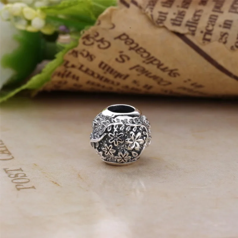 (immagine per) Charm PANDORA Foglie e fiori - Visualizza 3